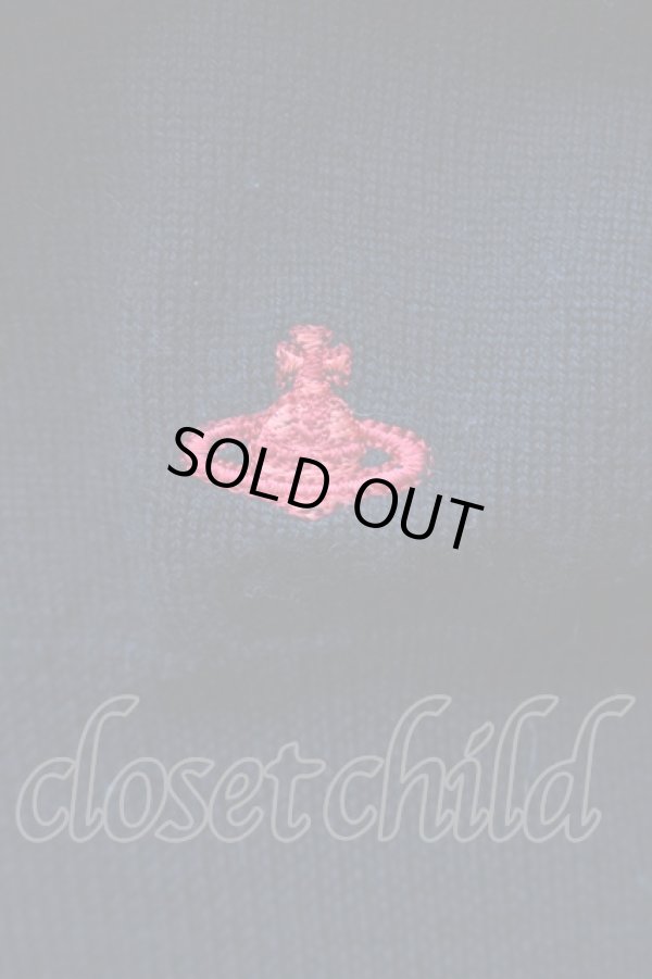 画像3: ヴィヴィアンウエストウッド 中古 / 単色オーブ刺繍カーディガン 2 黒  S-25-11-19-044-to-AS-ZS (3)