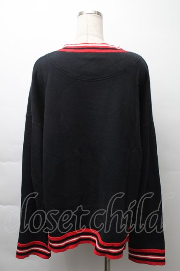 画像2: ヴィヴィアンウエストウッド MAN 中古 / SCULPTURE BOYスウェット 46 黒  S-25-11-19-045-ts-HR-ZS (2)