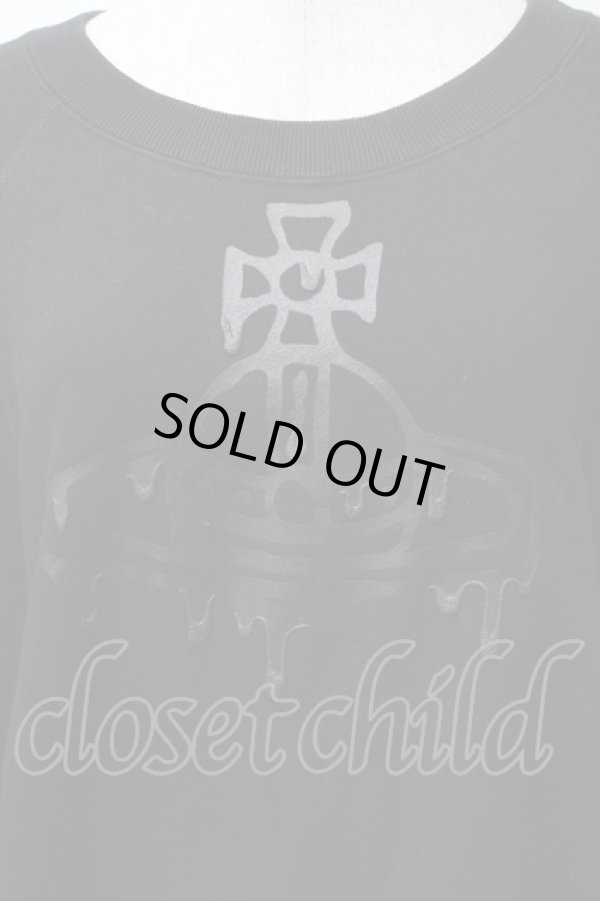 画像3: ヴィヴィアンウエストウッド 中古 / メルティオーブスウェット 00 黒  S-25-11-19-047-to-AS-ZS (3)