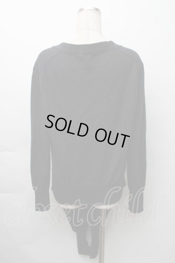 画像2: ヴィヴィアンウエストウッド MAN 中古 / オーブ刺繍変形カーディガン S グレー  S-25-11-19-048-to-AS-ZH (2)