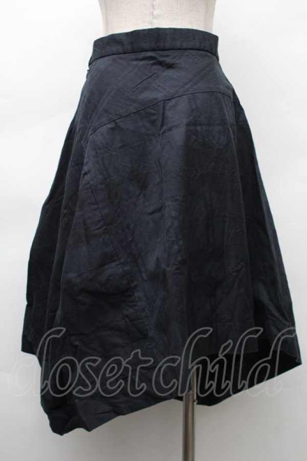 画像2: ヴィヴィアンウエストウッド 中古 / 変形チェックスカート 1 黒  S-25-11-19-055-sk-AS-ZS (2)