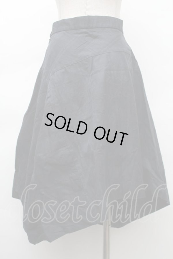 画像2: ヴィヴィアンウエストウッド 中古 / 変形チェックスカート 1 黒  S-25-11-19-055-sk-AS-ZS (2)