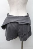 画像2: ヴィヴィアンウエストウッド 中古 / デザインショートパンツ 1 グレー  S-25-11-19-058-pa-AS-ZS (2)