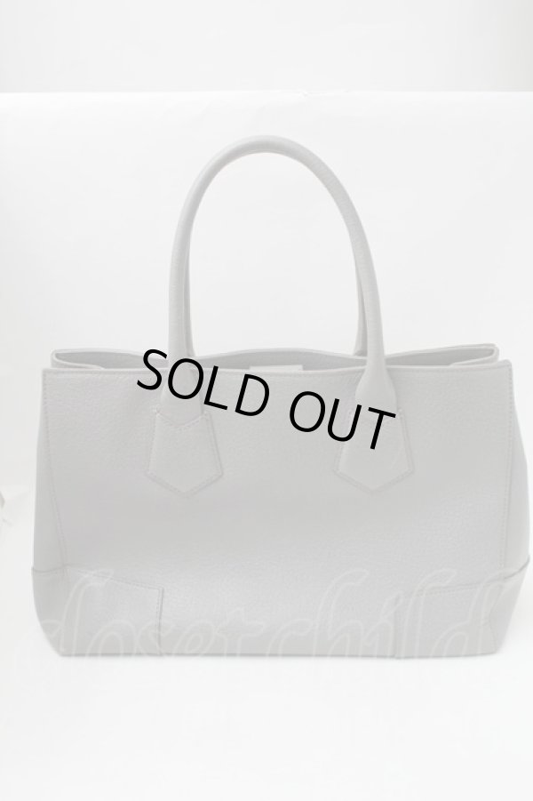 画像2: ヴィヴィアンウエストウッド 中古 / EXECUTIVEスクエアトートバッグ  グレー  S-25-11-19-018-ba-AS-ZH (2)