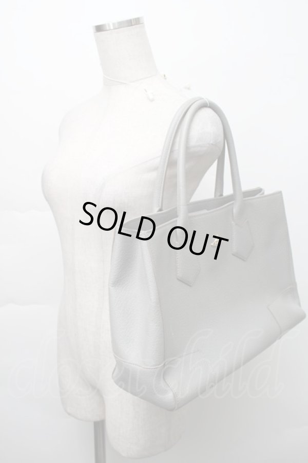 画像5: ヴィヴィアンウエストウッド 中古 / EXECUTIVEスクエアトートバッグ  グレー  S-25-11-19-018-ba-AS-ZH (5)