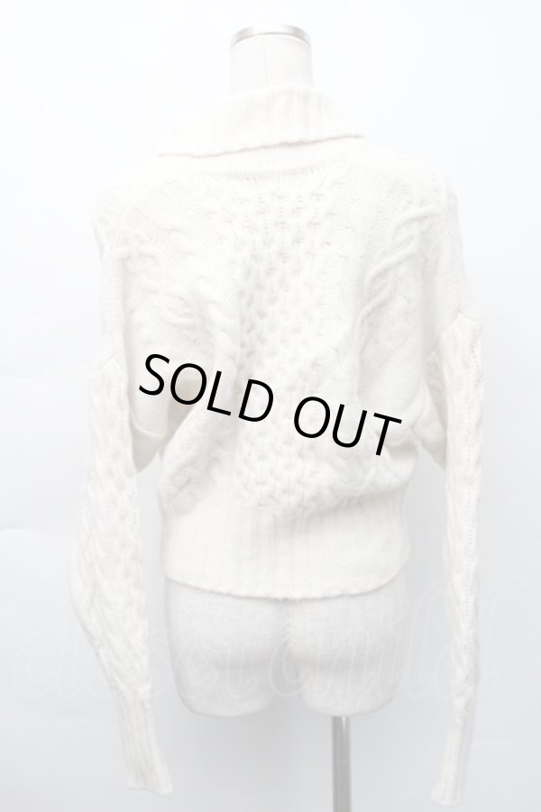 画像2: ヴィヴィアンウエストウッド 中古 / /ステッチオーブオーバーサイズニットカーディガン 00 オフ  S-25-11-19-020-to-AS-ZS (2)