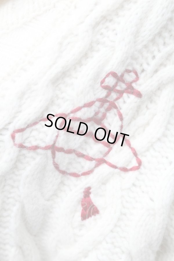 画像3: ヴィヴィアンウエストウッド 中古 / /ステッチオーブオーバーサイズニットカーディガン 00 オフ  S-25-11-19-020-to-AS-ZS (3)