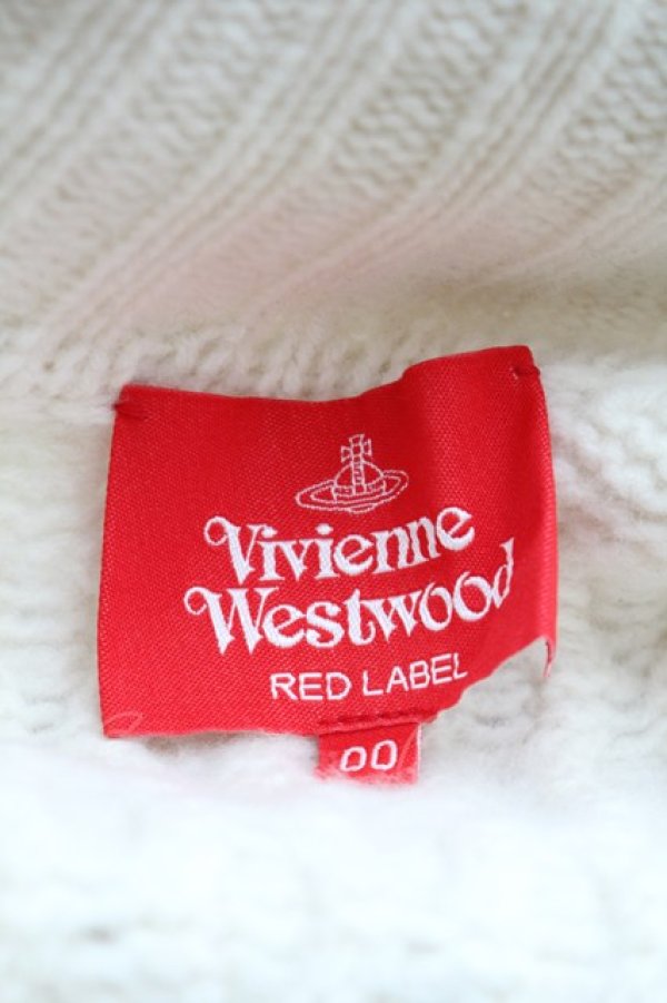 画像4: ヴィヴィアンウエストウッド 中古 / /ステッチオーブオーバーサイズニットカーディガン 00 オフ  S-25-11-19-020-to-AS-ZS (4)