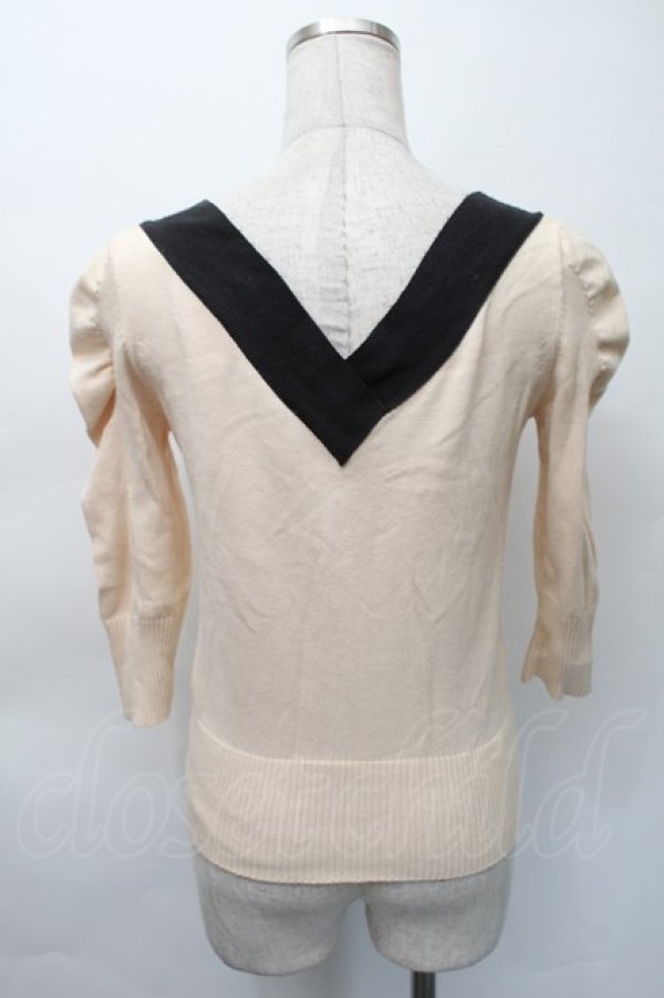 画像2: ヴィヴィアンウエストウッド 中古 / タイフロントカーディガン 2 黒  S-25-11-19-021-to-AS-ZS (2)