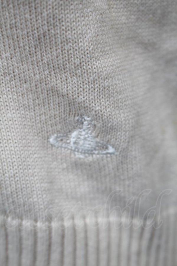 画像3: ヴィヴィアンウエストウッド 中古 / タイフロントカーディガン 2 黒  S-25-11-19-021-to-AS-ZS (3)