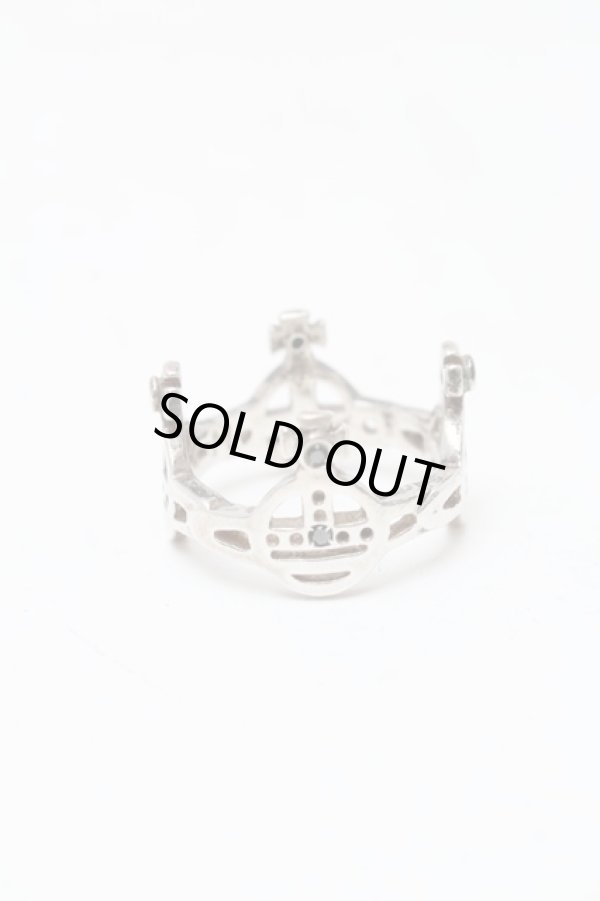 画像2: ヴィヴィアンウエストウッド 中古 / AC/オーブリング M シルバー  S-25-11-30-004-ac-AS-ZS (2)