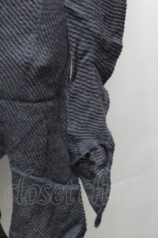 画像3: ヴィヴィアンウエストウッド 中古 / ステッチオーブロングニット S/M グレー  S-25-11-30-027-op-AS-ZS (3)