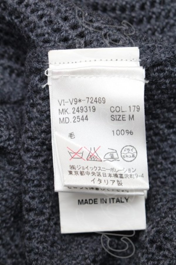 画像6: ヴィヴィアンウエストウッド 中古 / ステッチオーブロングニット S/M グレー  S-25-11-30-027-op-AS-ZS (6)
