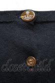 画像3: ヴィヴィアンウエストウッド 中古 / カラーオーブ刺繍カーディガン 3 黒  S-25-11-30-030-to-AS-ZS (3)