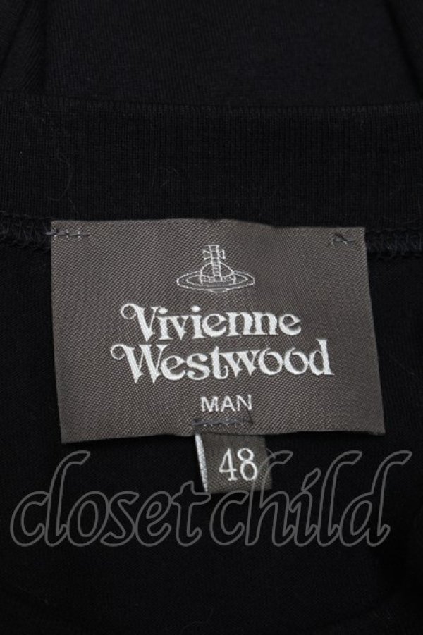 画像4: ヴィヴィアンウエストウッド 中古 / オーブポケットカットソー 48 黒  S-25-11-30-031-to-AS-ZS (4)
