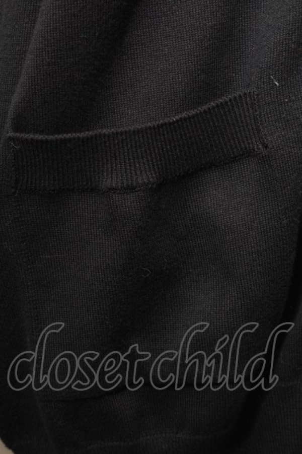 画像4: ヴィヴィアンウエストウッド 中古 / フーディーカーディガン 46 黒  S-25-11-30-032-to-AS-ZS (4)