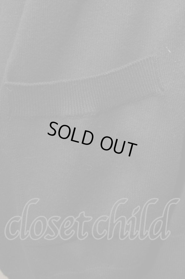 画像4: ヴィヴィアンウエストウッド 中古 / フーディーカーディガン 46 黒  S-25-11-30-032-to-AS-ZS (4)