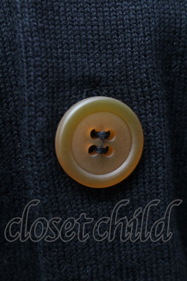 画像5: ヴィヴィアンウエストウッド 中古 / フーディーカーディガン 46 黒  S-25-11-30-032-to-AS-ZS (5)