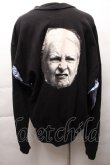 画像2: Worlds End 中古 / フェイスプリント切替スウェット S 黒  S-25-11-30-033-to-AS-ZS (2)