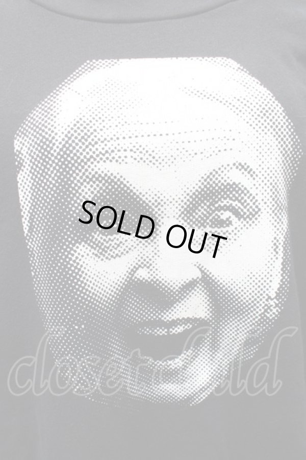 画像4: Worlds End 中古 / フェイスプリント切替スウェット S 黒  S-25-11-30-033-to-AS-ZS (4)