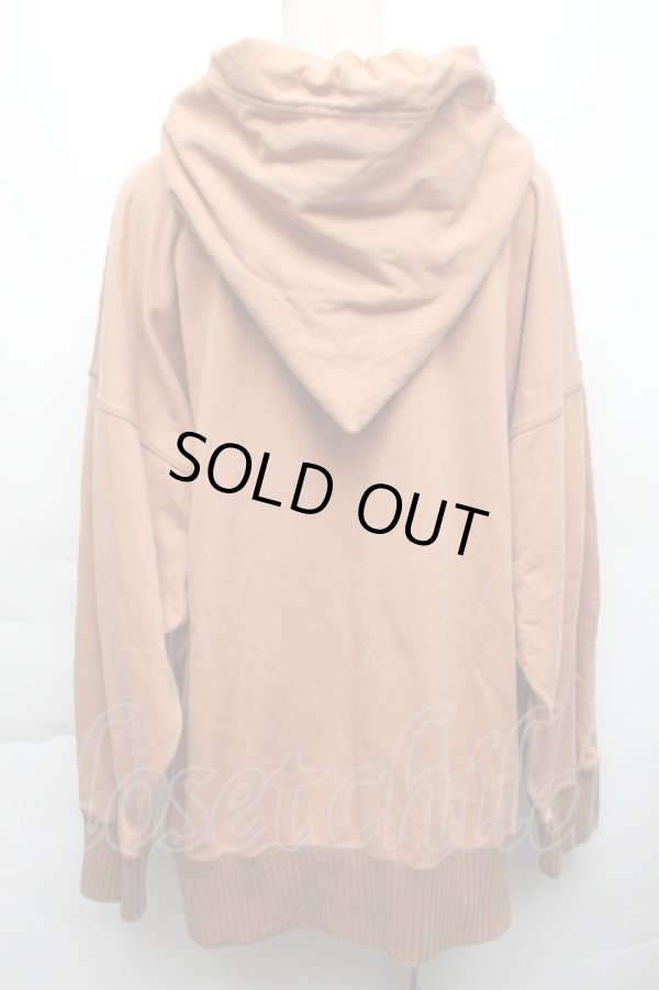 画像2: ヴィヴィアンウエストウッド MAN 中古 / オーブ刺繍パーカー  ブラウン  S-25-11-30-034-to-HR-ZS (2)