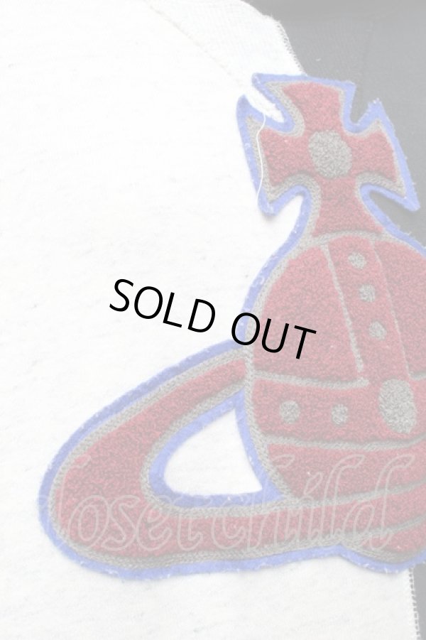 画像3: ヴィヴィアンウエストウッド 中古 / フェルトオーブスウェットワンピース o/s オフＸ黒  S-25-11-30-035-op-AS-ZH (3)