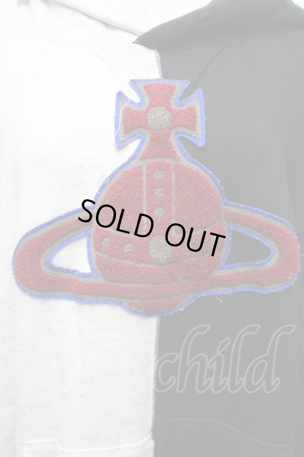 画像4: ヴィヴィアンウエストウッド 中古 / フェルトオーブスウェットワンピース o/s オフＸ黒  S-25-11-30-035-op-AS-ZH (4)