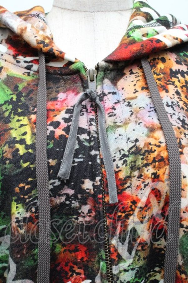 画像4: ヴィヴィアンウエストウッド 中古 / FREEDOM FIGHTERジップパーカー  マルチ  S-25-11-30-036-to-AS-ZS (4)