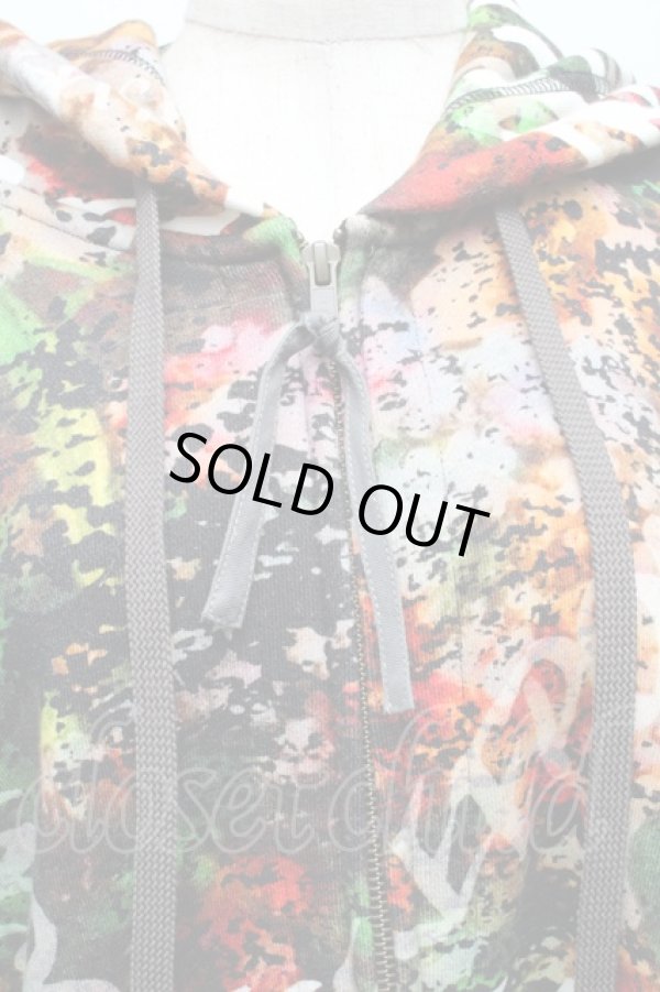 画像4: ヴィヴィアンウエストウッド 中古 / FREEDOM FIGHTERジップパーカー  マルチ  S-25-11-30-036-to-AS-ZH (4)