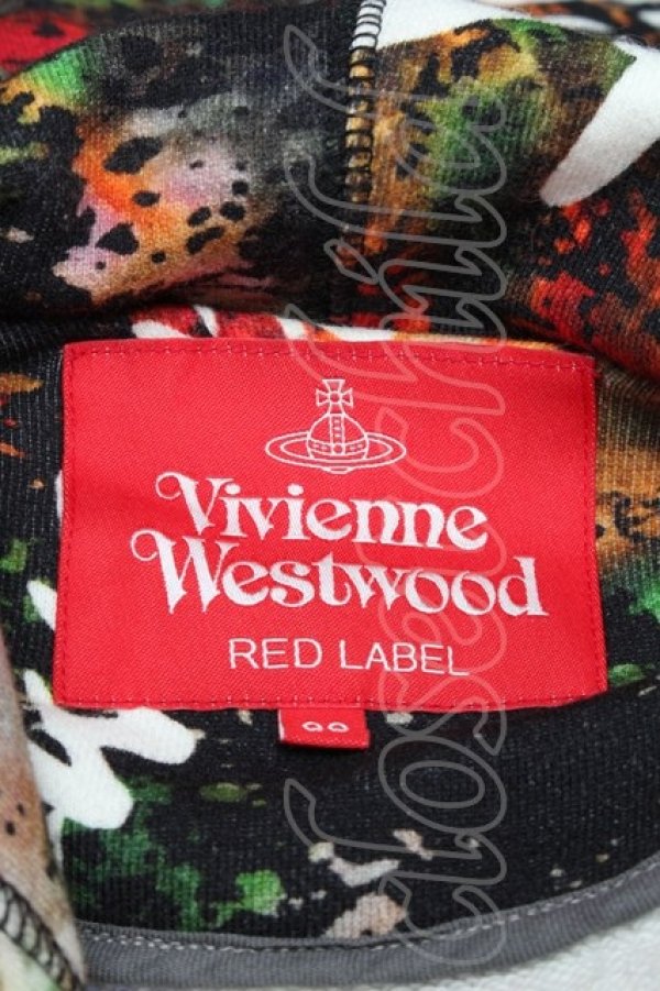 画像5: ヴィヴィアンウエストウッド 中古 / FREEDOM FIGHTERジップパーカー  マルチ  S-25-11-30-036-to-AS-ZS (5)