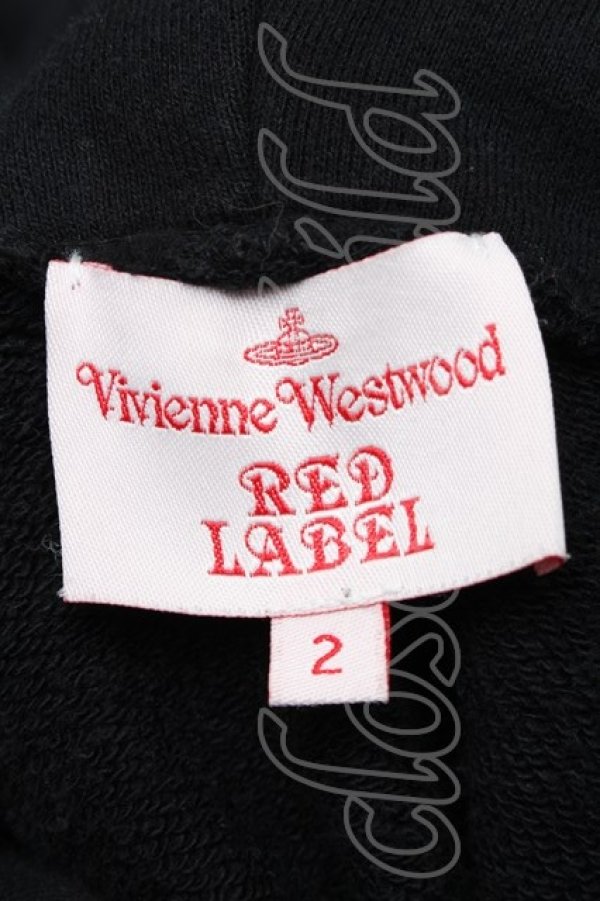 画像4: ヴィヴィアンウエストウッド 中古 / バニーハニーptパーカー  黒  S-25-11-30-038-op-AS-ZS (4)