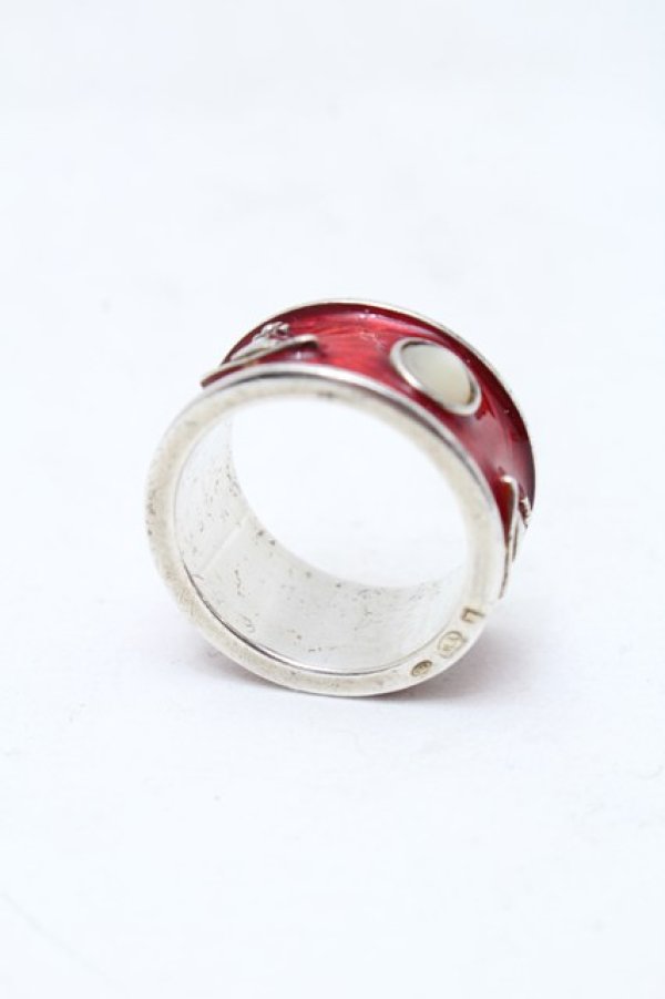 画像4: ヴィヴィアンウエストウッド 中古 / キングリング L 赤  S-25-11-30-005-rg-AS-ZS (4)