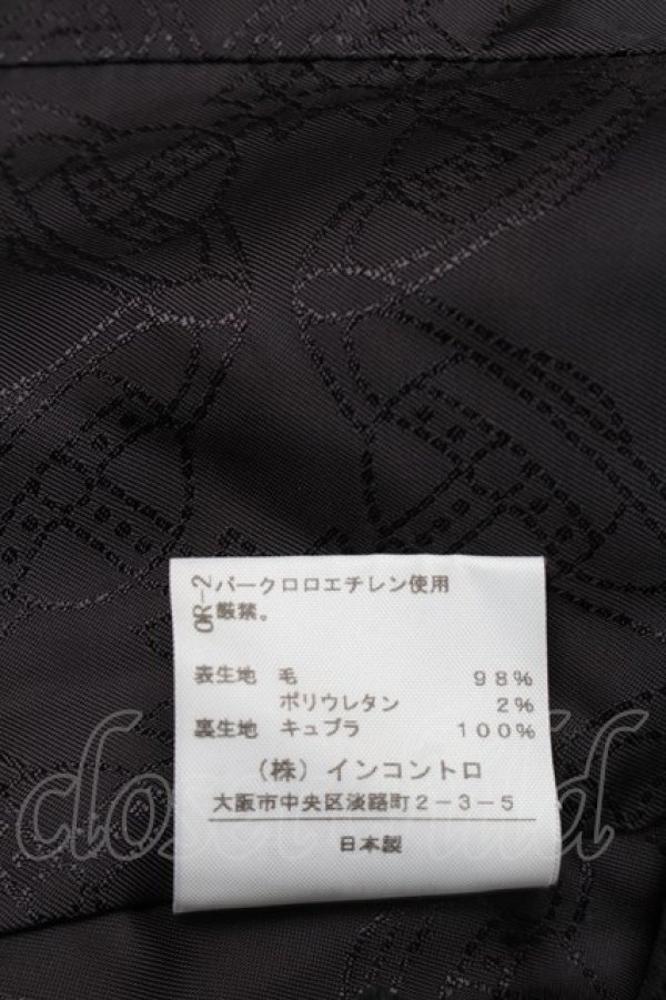 画像7: ヴィヴィアンウエストウッド 中古 / レイヤードデザインジャケット 2 黒  S-25-11-30-039-jc-HR-ZS (7)