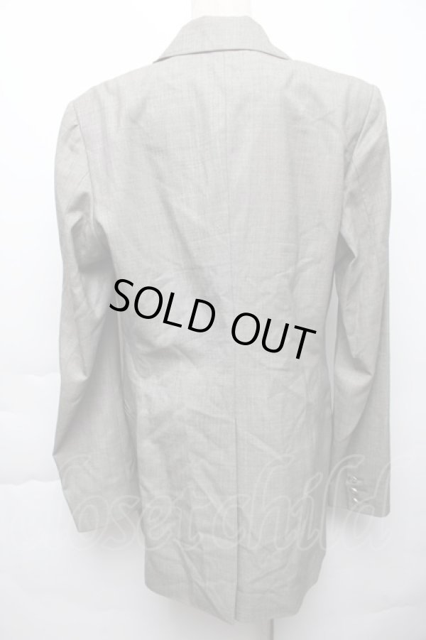 画像2: ヴィヴィアンウエストウッド 中古 / /ウールジャケット 38 グレー  S-25-11-30-040-to-AS-ZS (2)