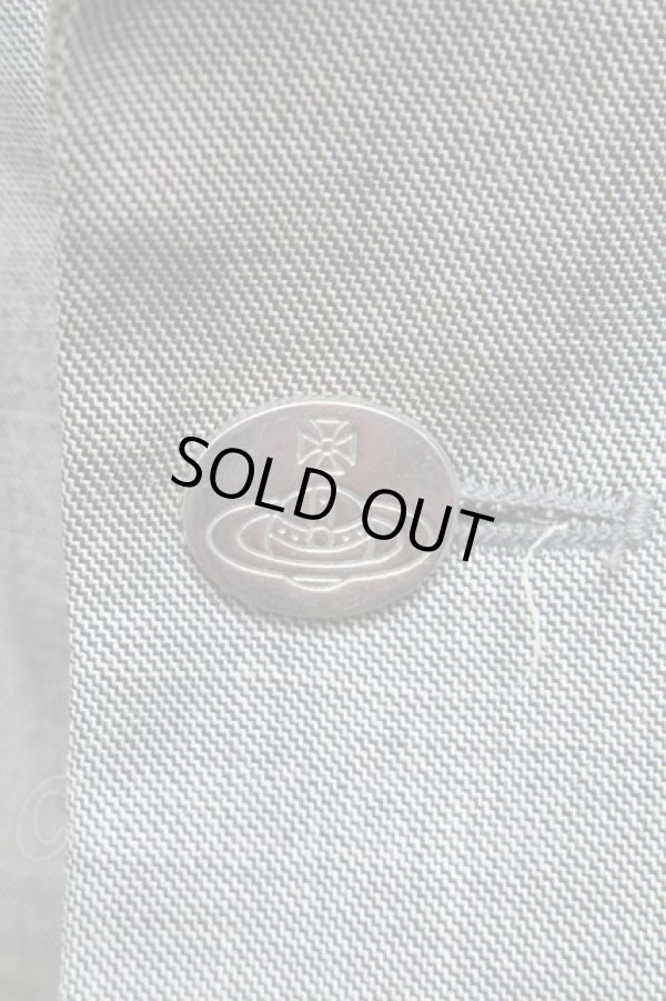 画像3: ヴィヴィアンウエストウッド 中古 / /ウールジャケット 38 グレー  S-25-11-30-040-to-AS-ZS (3)