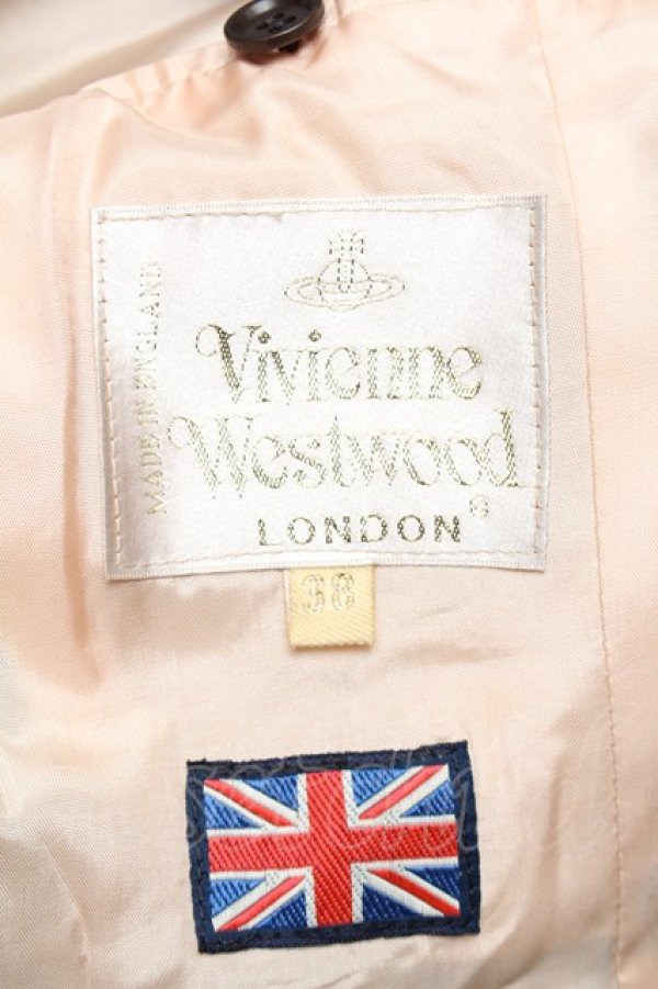 画像8: ヴィヴィアンウエストウッド 中古 / /ウールジャケット 38 グレー  S-25-11-30-040-to-AS-ZS (8)