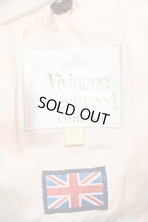 画像8: ヴィヴィアンウエストウッド 中古 / /ウールジャケット 38 グレー  S-25-11-30-040-to-AS-ZS (8)