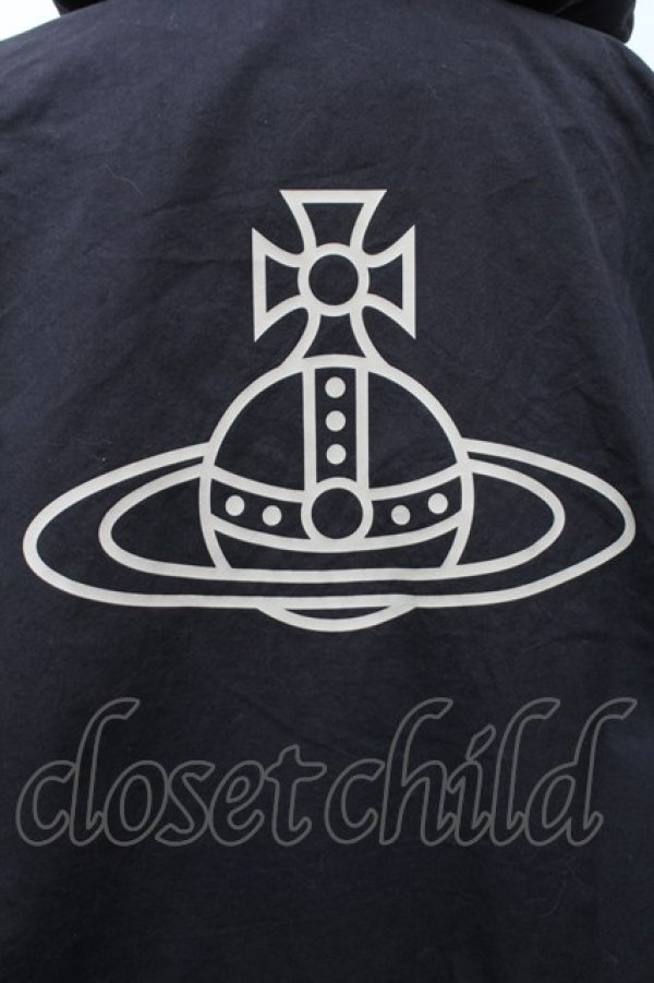 画像3: ヴィヴィアンウエストウッド MAN 中古 / BUY LESS CHOOSE WELL モッズコート  黒  S-25-11-30-041-co-AS-ZS (3)