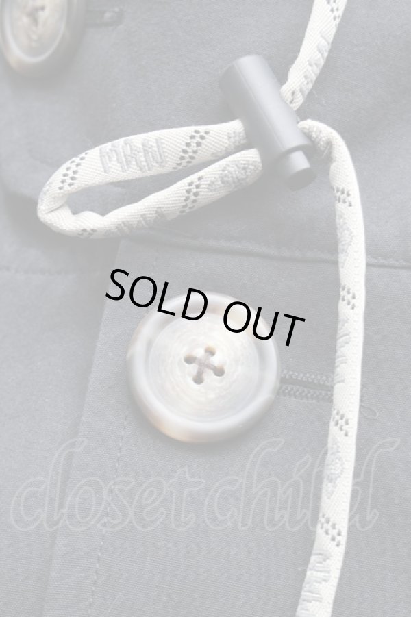 画像5: ヴィヴィアンウエストウッド MAN 中古 / BUY LESS CHOOSE WELL モッズコート  黒  S-25-11-30-041-co-AS-ZS (5)