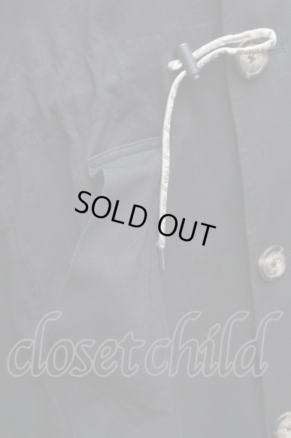 画像6: ヴィヴィアンウエストウッド MAN 中古 / BUY LESS CHOOSE WELL モッズコート  黒  S-25-11-30-041-co-AS-ZS (6)