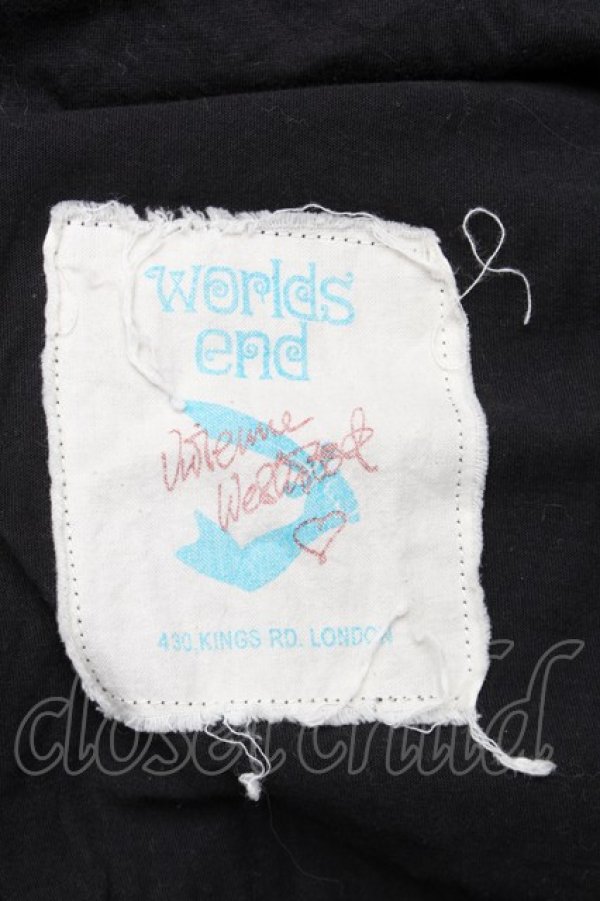 画像5: Worlds End 中古 //リップptワンピース  黒  S-25-11-30-042-op-AS-ZS (5)