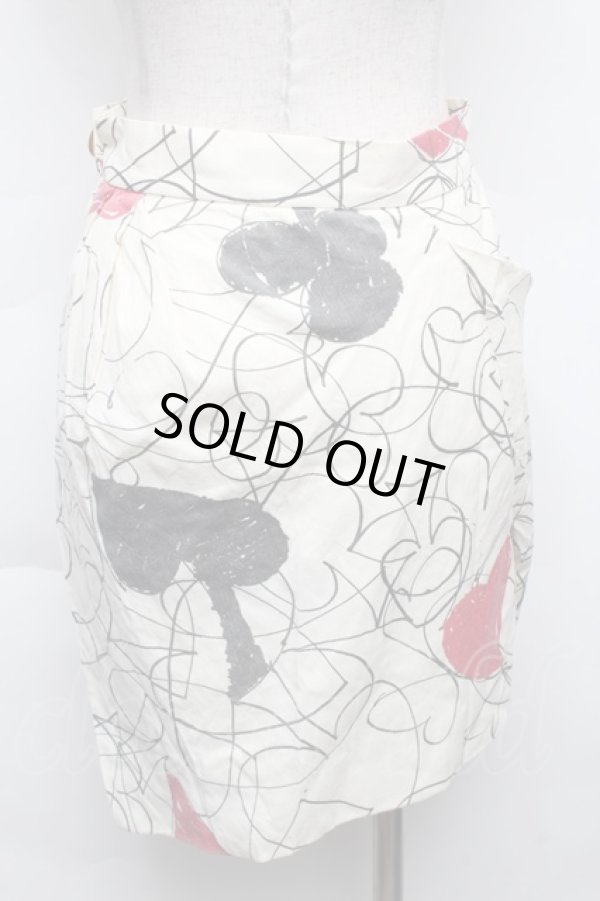 画像2: ヴィヴィアンウエストウッド 中古 / HOUSE OF CARDスカート 38 オフ  S-25-11-30-045-sk-AS-ZS (2)