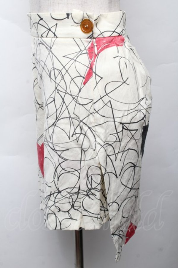 画像4: ヴィヴィアンウエストウッド 中古 / HOUSE OF CARDスカート 38 オフ  S-25-11-30-045-sk-AS-ZS (4)