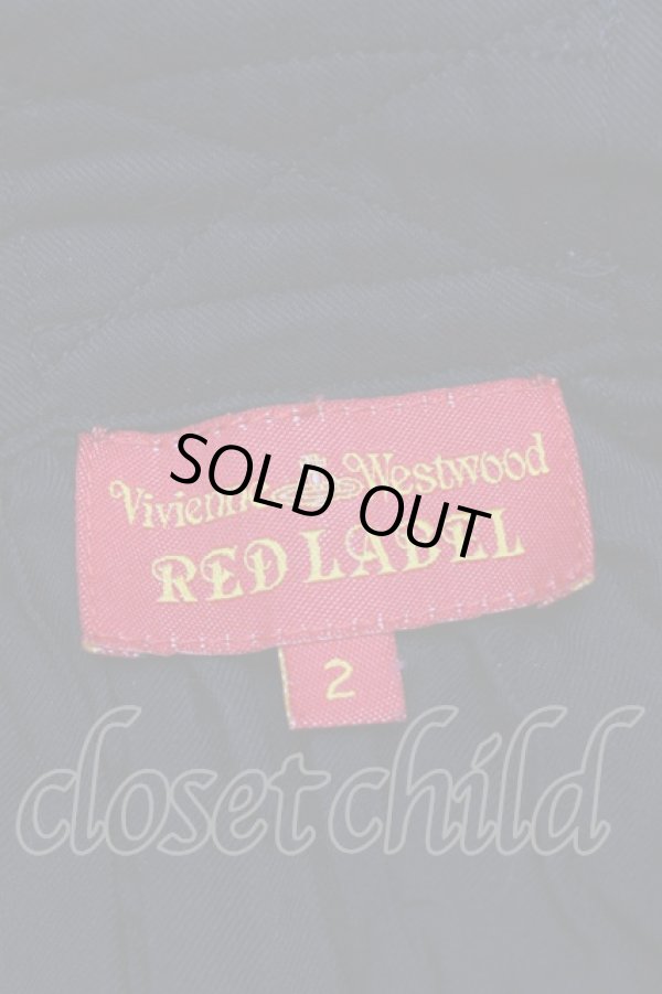 画像4: ヴィヴィアンウエストウッド 中古 / ロゴ刺繍フレアスカート 2 黒  S-25-11-30-046-sk-AS-ZS (4)