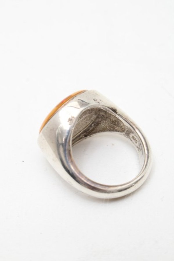 画像6: ヴィヴィアンウエストウッド 中古 / エナメルリング M オフ  S-25-11-30-006-rg-AS-ZS (6)