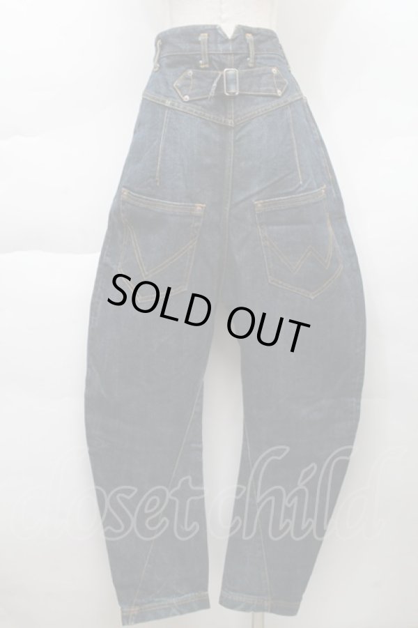 画像2: ヴィヴィアンウエストウッド MAN 中古 / バナナカーブデニムパンツ 44 ブルー  S-25-11-30-049-pa-AS-ZH (2)