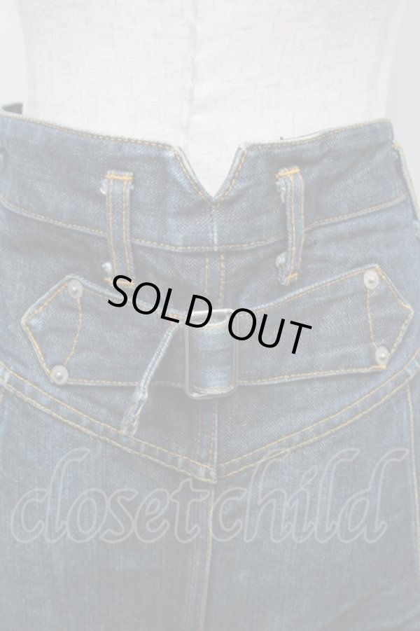 画像3: ヴィヴィアンウエストウッド MAN 中古 / バナナカーブデニムパンツ 44 ブルー  S-25-11-30-049-pa-AS-ZH (3)