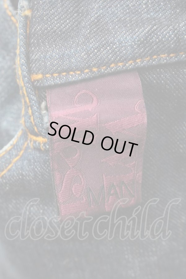 画像4: ヴィヴィアンウエストウッド MAN 中古 / バナナカーブデニムパンツ 44 ブルー  S-25-11-30-049-pa-AS-ZH (4)