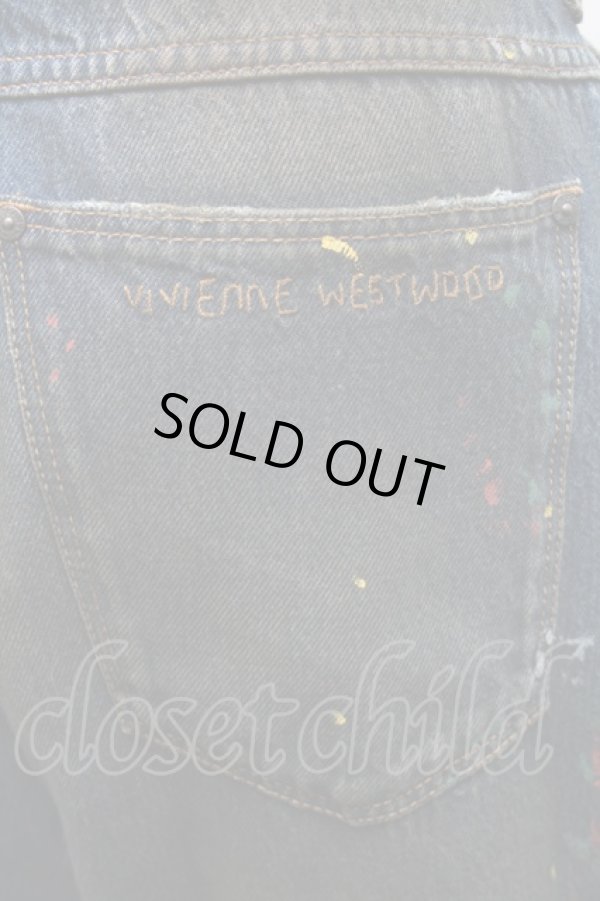 画像6: ヴィヴィアンウエストウッド 中古 / RANCHジーンズ  青  S-25-11-30-050-sk-AS-ZH (6)