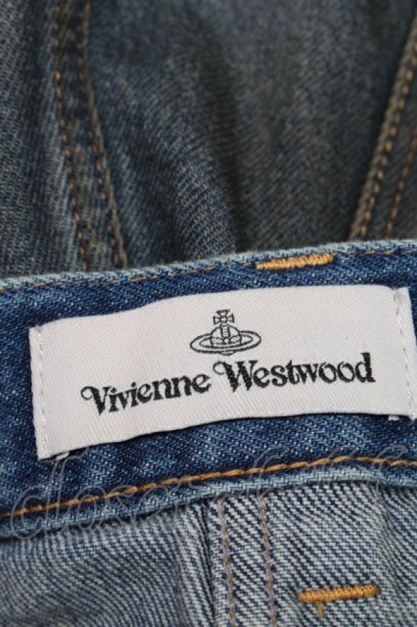 画像8: ヴィヴィアンウエストウッド 中古 / RANCHジーンズ  青  S-25-11-30-050-sk-AS-ZS (8)